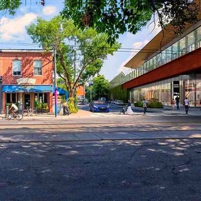 Walk along the Riverside and Leslieville rail corridor